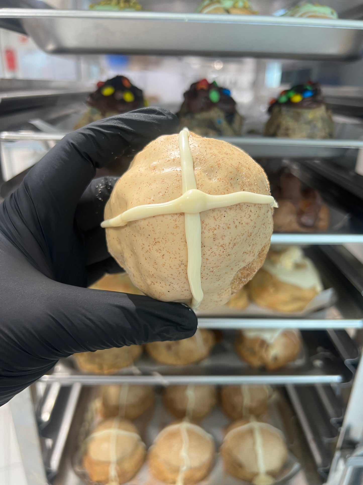 Cinnamon Hot Cross Bun