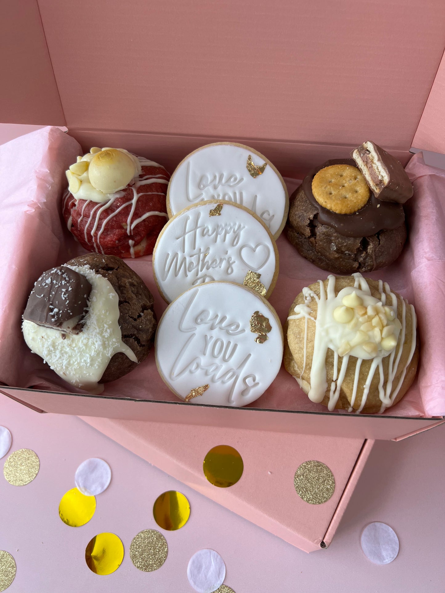 Love You Loads: Sugar Cookie & Loaded Cookie Gift Box