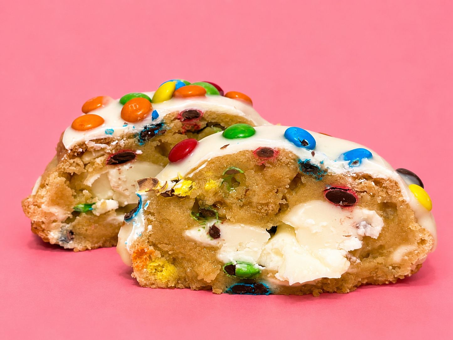 Rainbow White Choc