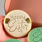 Classic Happy Easter Round Cookies