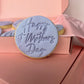 Happy First Mother's Day Round Cookies Gift Box