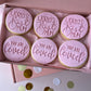 World's Best Mum Round Sugar Cookie Gift Box