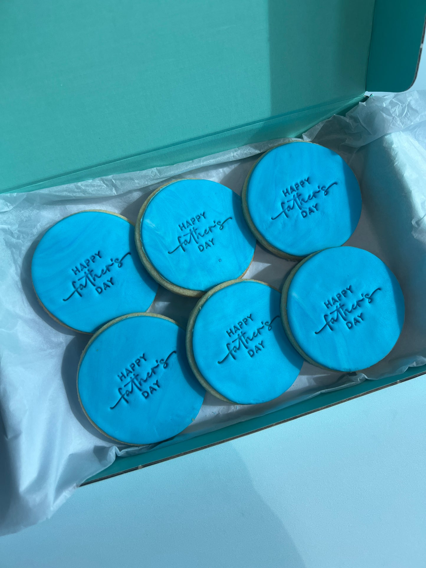 Happy Father’s Day Script Cookie Set