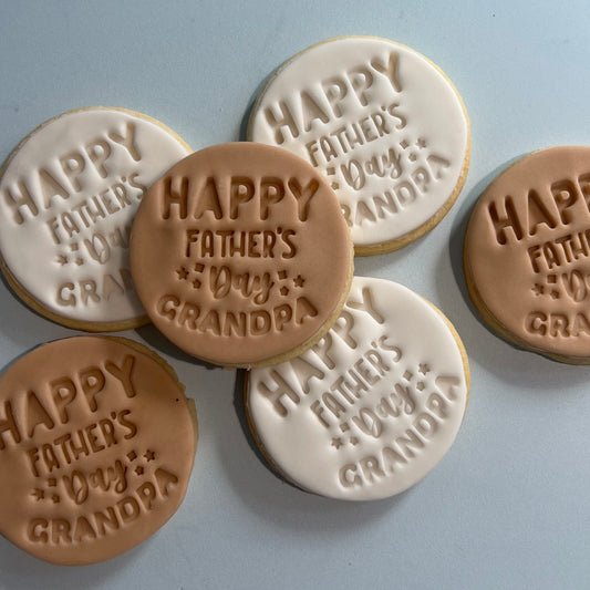 Happy Father’s Day Grandpa Cookie Set