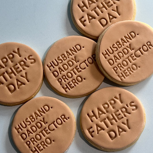 Husband, Daddy, Protector, Hero Father’s Day Cookie Set