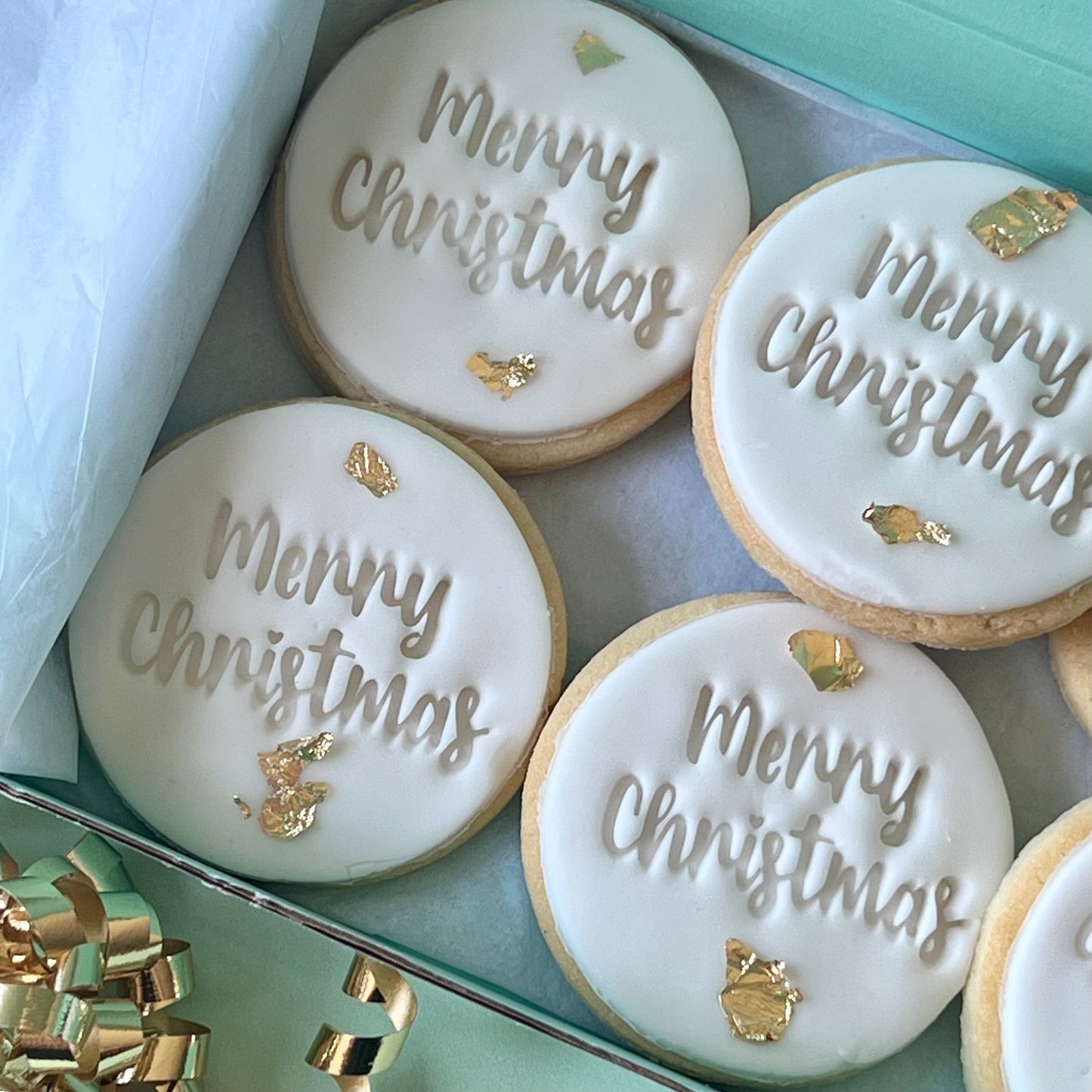 "Merry Christmas" Cookies