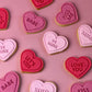 Valentines Day Mini Heart Cookies