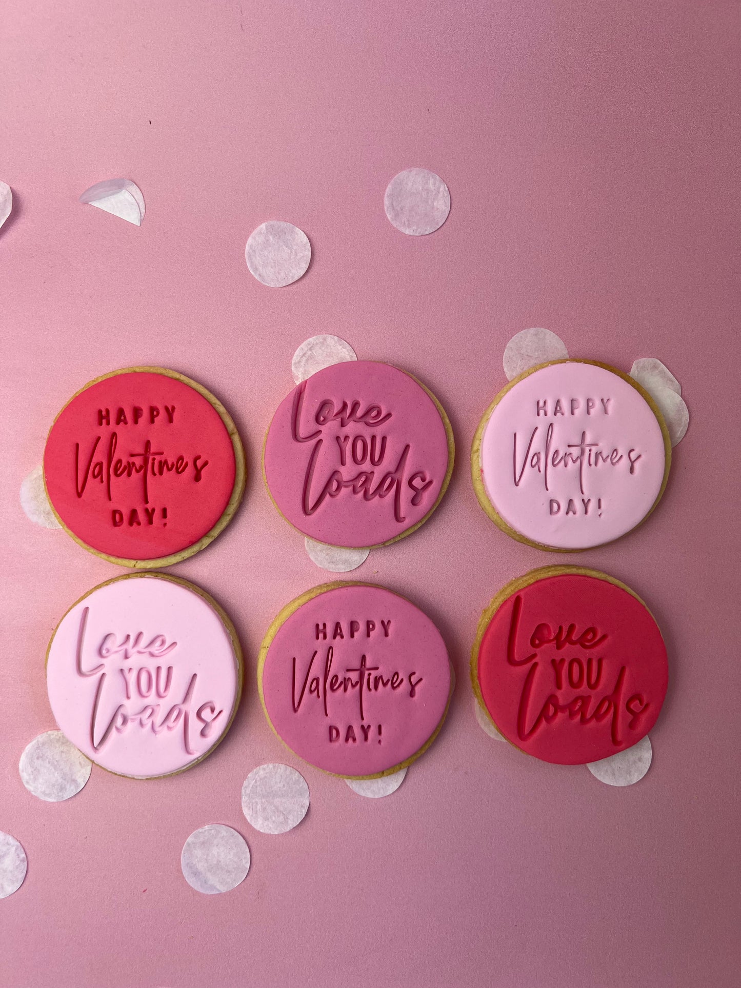 Love You Loads Valentines Day Cookies