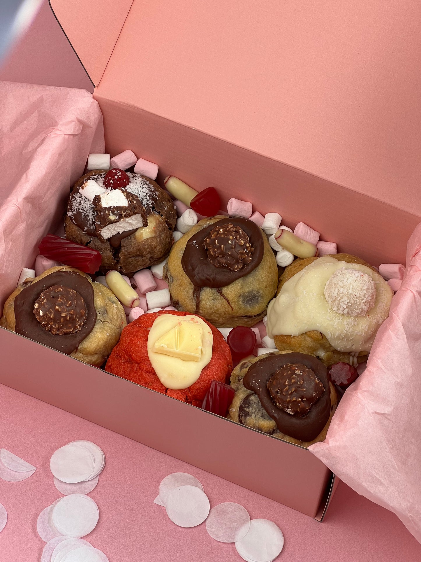 Valentine's Day Loaded Cookie Box