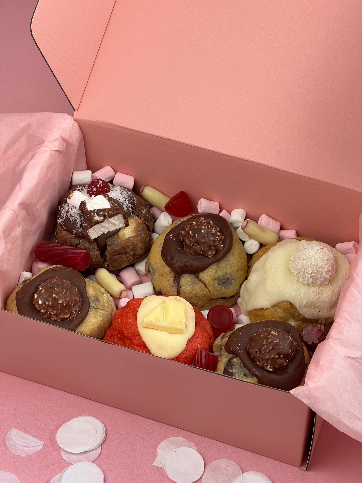 Valentine's Day Loaded Cookie Box