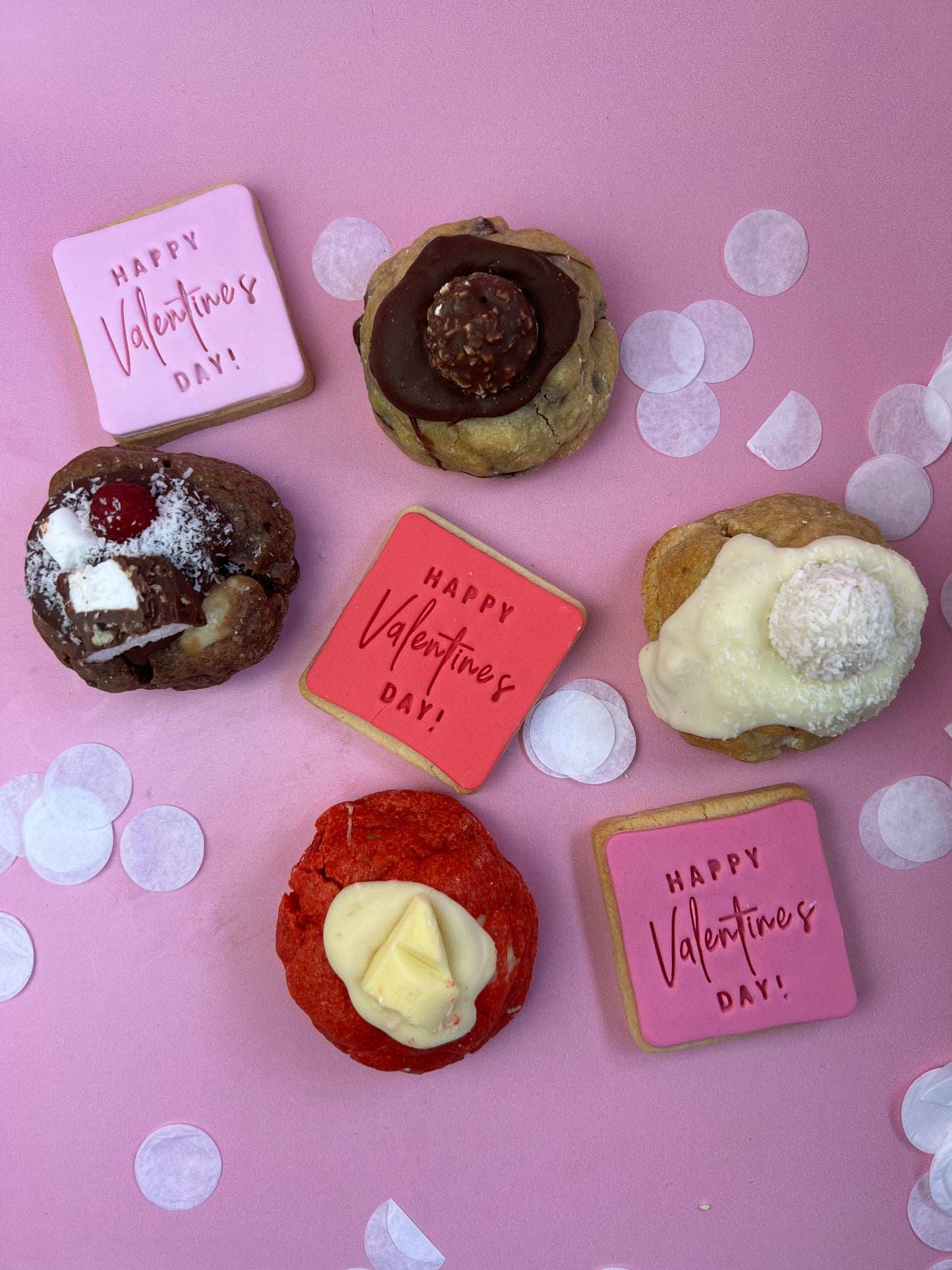 Happy Valentine's Day Mixed Cookie Box