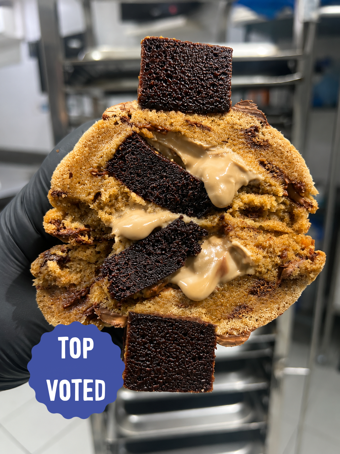 🥇 Rachael's Mocha Brownie Cookie