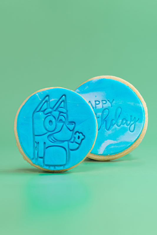 Kids Happy Birthday Script Cookie Box