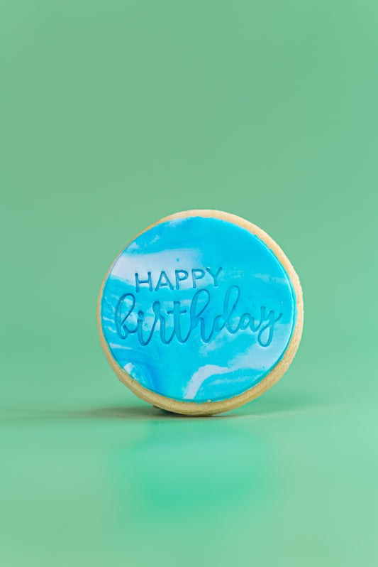 "Happy Birthday" Cookie Box