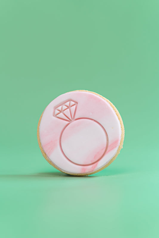 Diamond Ring Cookie Box