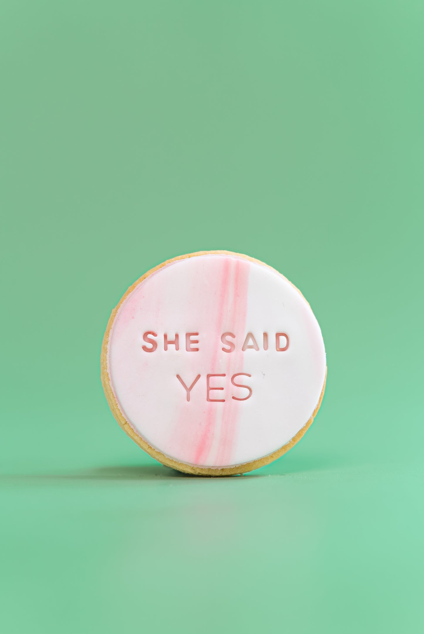 "She Said Yes" Diamond Ring Cookie Box