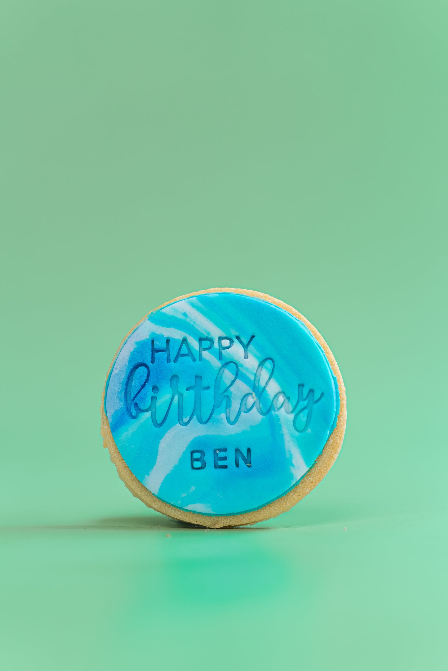 "Happy Birthday with name" Cookie Box