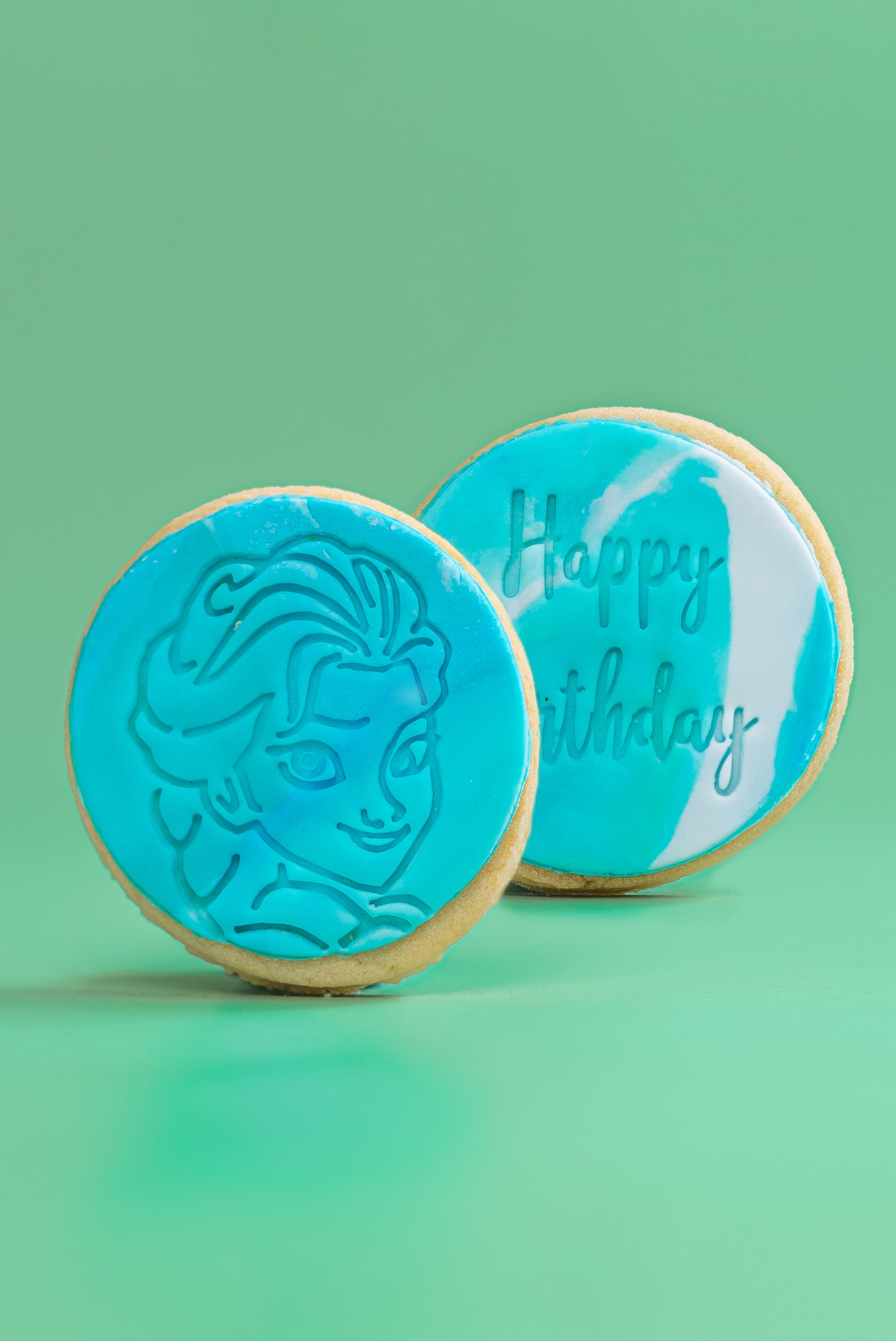 Kids Happy Birthday Script Cookie Box